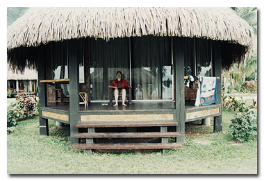 hut on Moorea